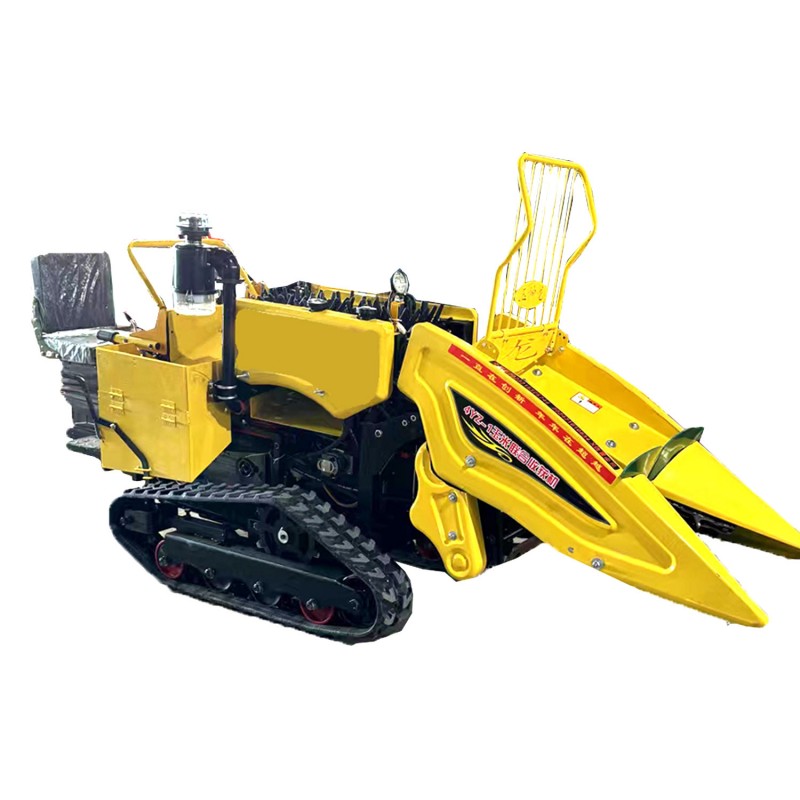 Seated-Type Corn Harvester