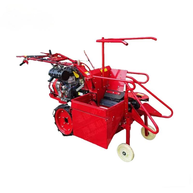 Hand-Pushed Corn Harvester