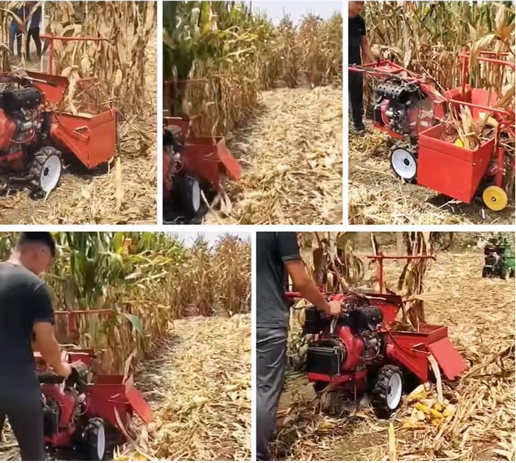 Hand-Pushed Corn Harvester-1
