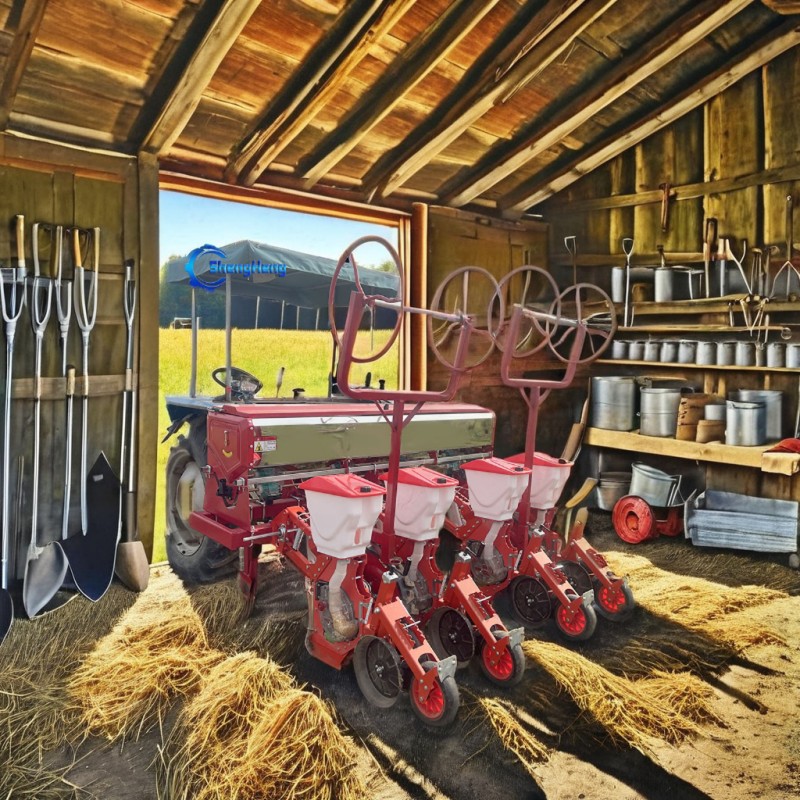 Corn Fertilization And Sowing Machine-3