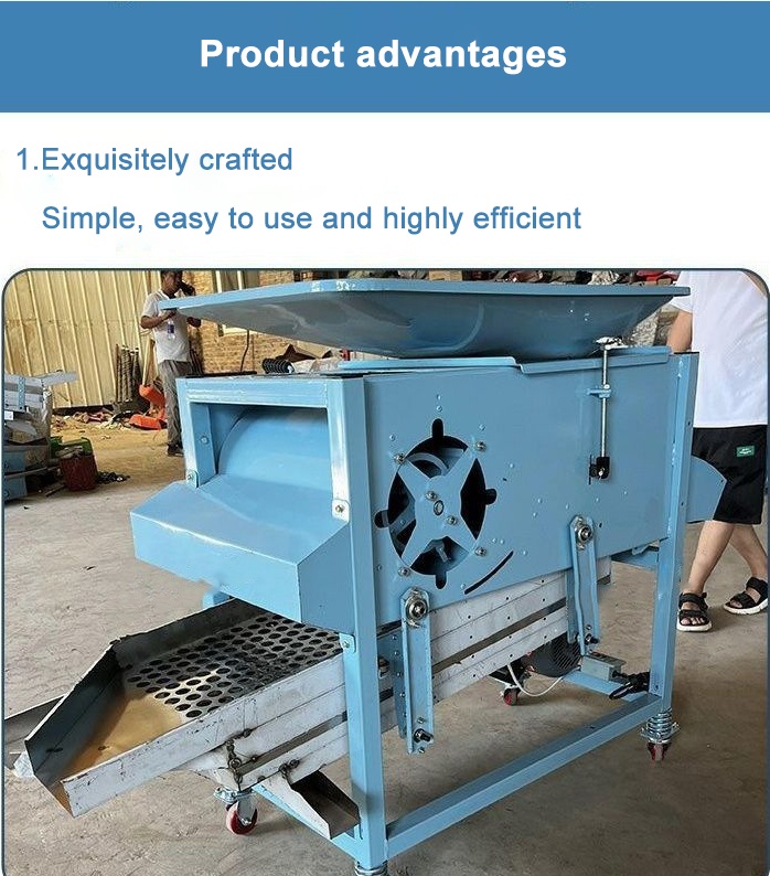 Garlic Segmented Screening Integrated Machine-4