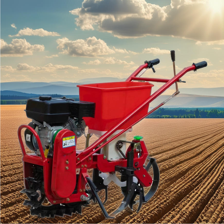 Mini-Tiller For Fertilization