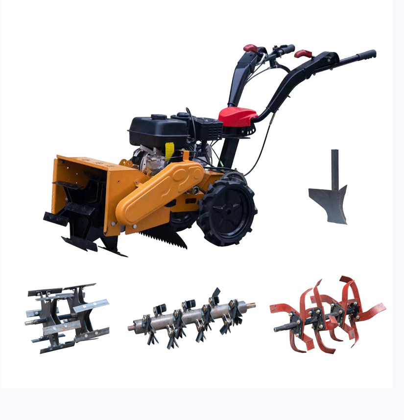 Four-wheel drive gasoline lawn mower