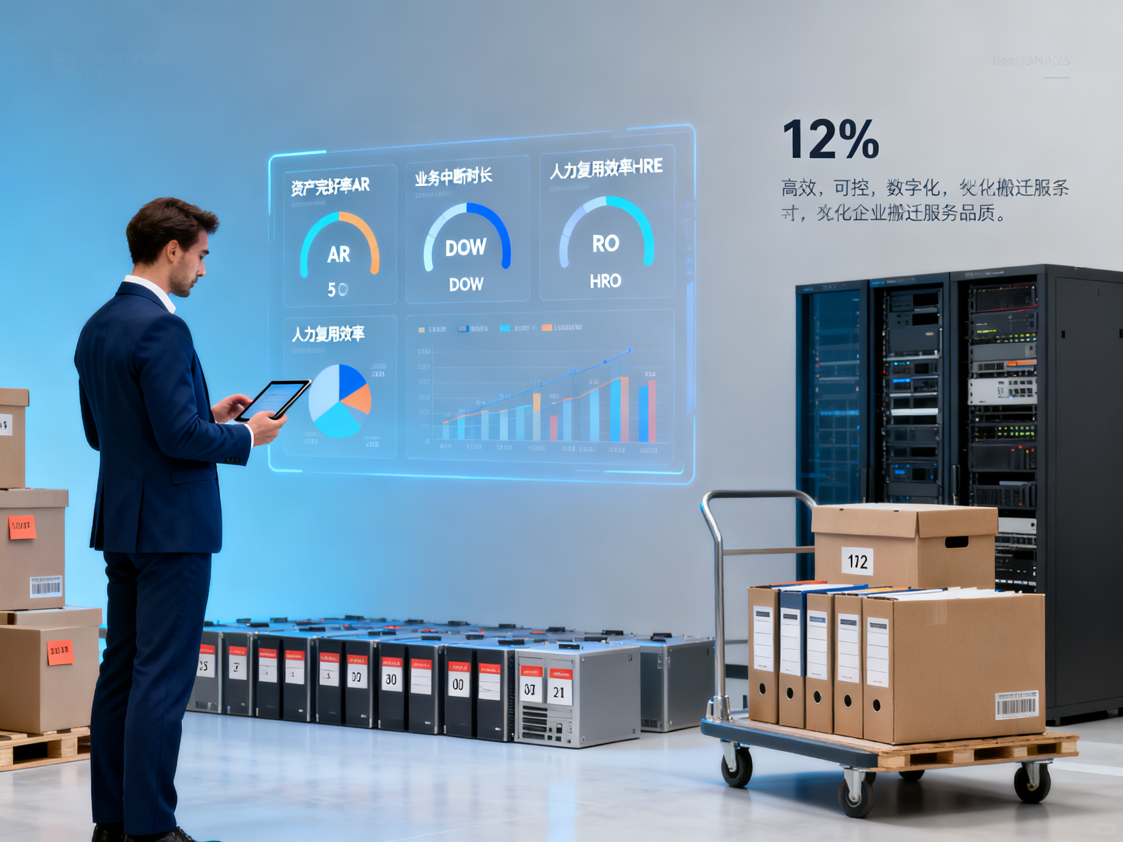 企业搬迁选服务商必看：5项ROI测算指标 vs 传统打包模式对比分析