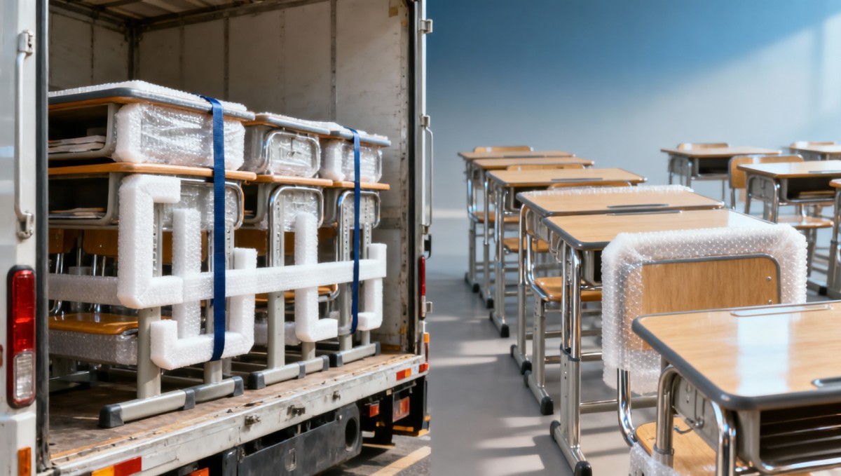 南京学校搬家，课桌椅批量搬运中被划伤的真正原因是什么？