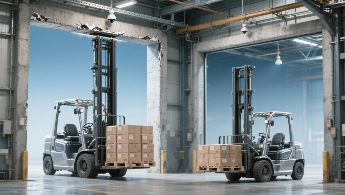 南京工厂搬家时，叉车进出通道净高不足5cm，会引发哪些连锁问题？