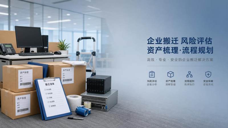 企业搬家常见问题：搬迁风险该提前多久评估