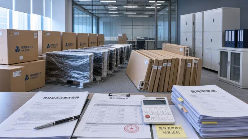 南京办公室搬家服务流程里哪些费用最容易被忽略