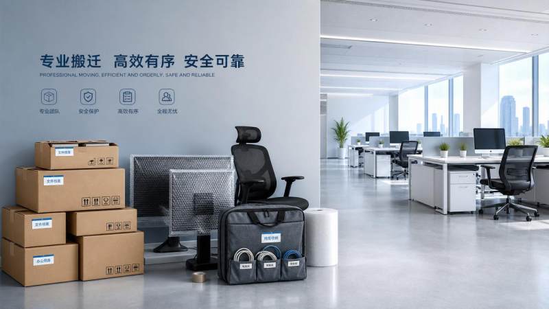 办公场所搬迁前的打包规划