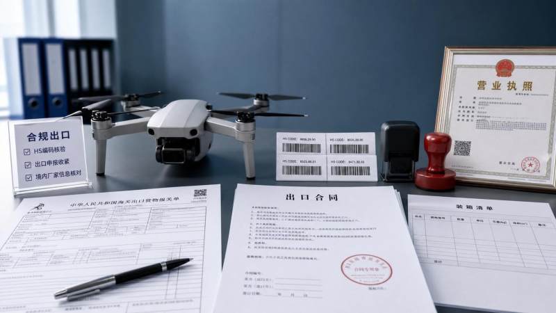 无人机出口申报收紧：6月30日起须填10位HS码及境内厂家
