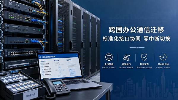 电信网上营业厅国标发布，牵动跨国办公通信迁移