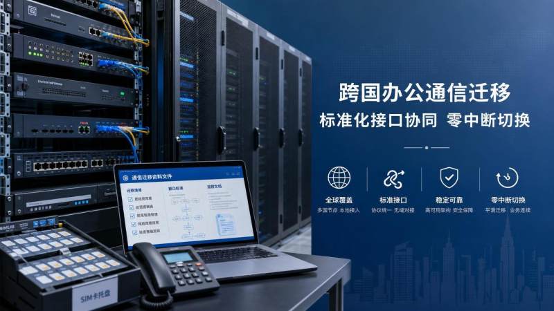 电信网上营业厅国标发布，牵动跨国办公通信迁移