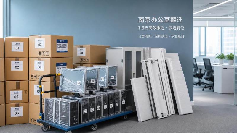 南京办公室搬迁最快几天能完成