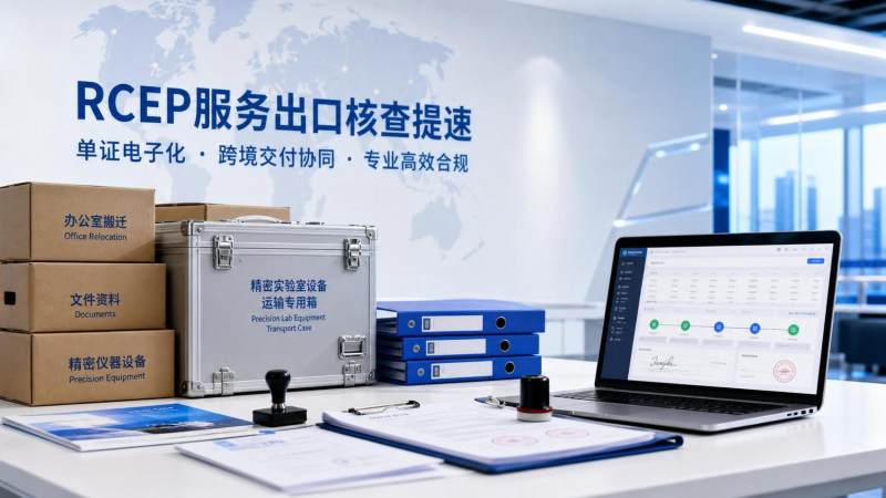 RCEP新增条款下商务服务出口核查提速
