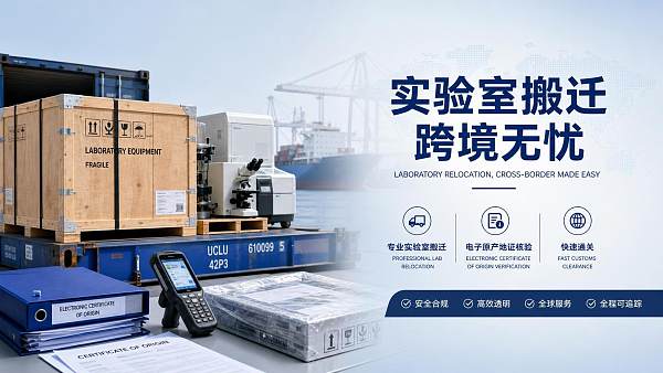 RCEP启用新版e-CO系统，实验室搬迁服务进入快速核验通道