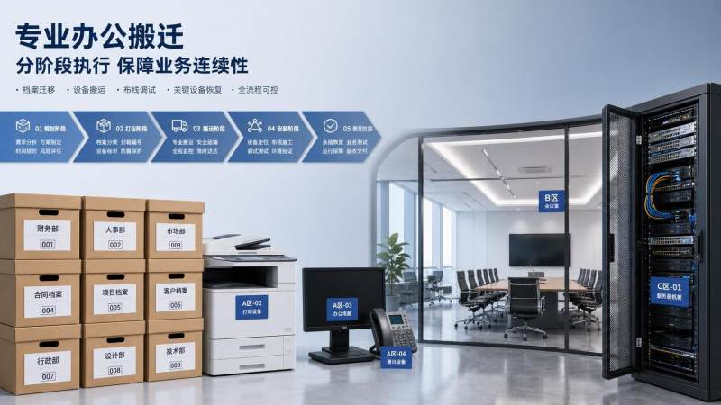 企业搬迁前要不要做分阶段执行，哪些场景更适合