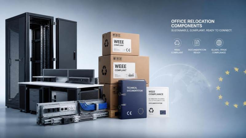 欧盟WEEE新规扩围至商用办公搬迁组件