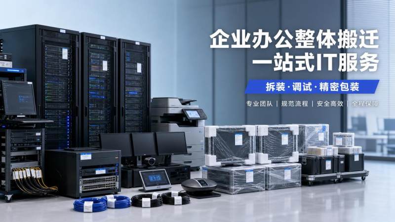 办公设备转运报价差在哪，拆装和调试最影响成本