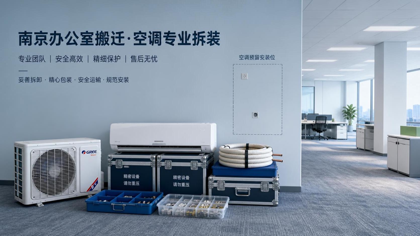 南京搬办公室时空调需要提前拆卸吗 南京搬办公室时空调需要提前拆卸吗