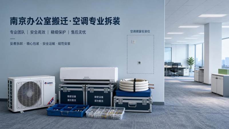 南京搬办公室时空调需要提前拆卸吗