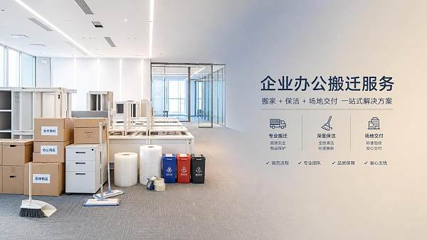 南京办公室搬家费用通常包含保洁吗