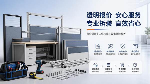 南京搬办公室设备拆装会不会另外收费