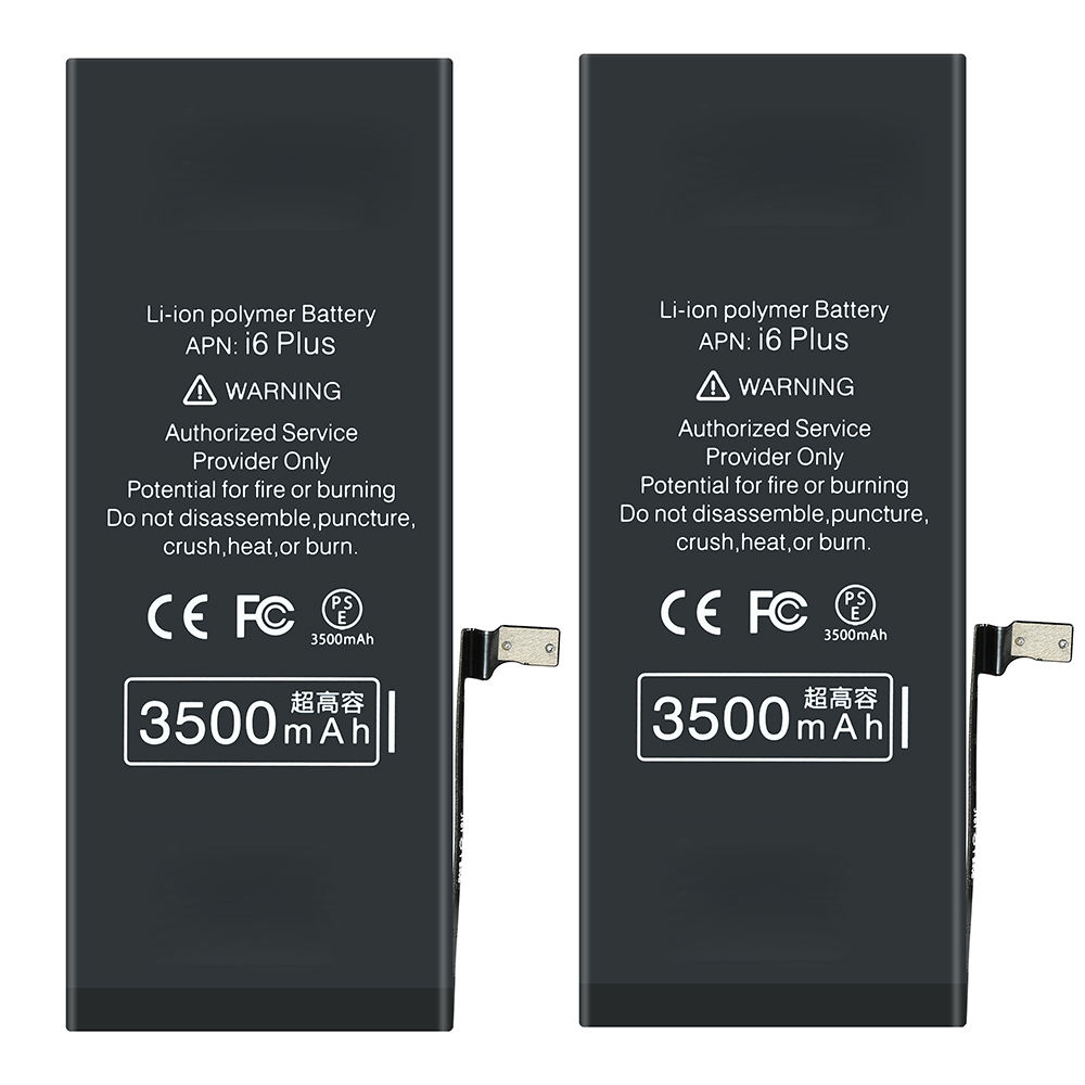 100% Neuf Remplacement Intelligent Batterie de Téléphone Chinois pour iPhone 6s, Batterie de Haute Qualité pour iPhone 6, 6s Plus