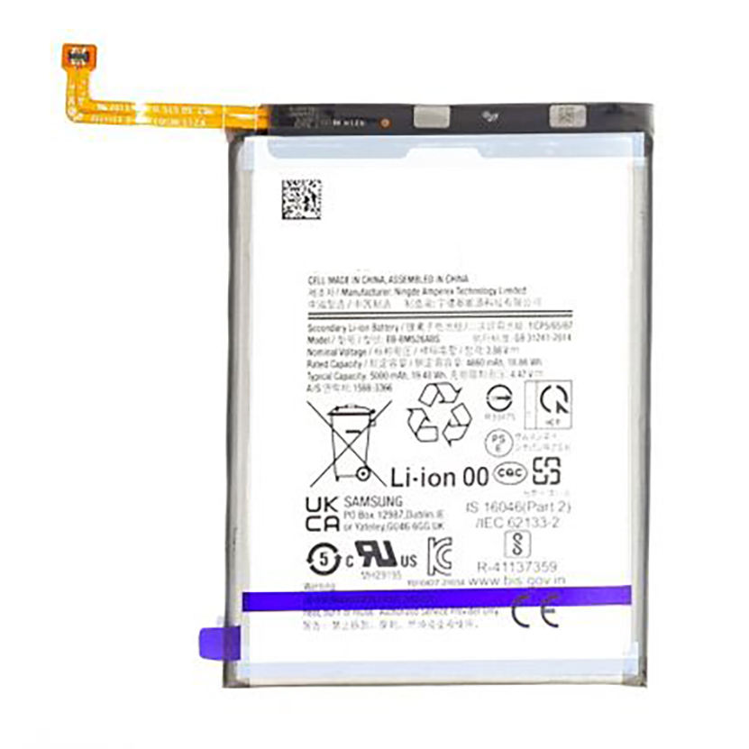 Samsung Galaxy M23 5G M53 5G Batterie de remplacement d'usine en gros 5000mAh 100% neuve EB-BM526ABS