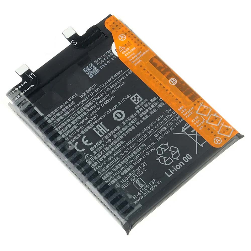 Batterie de remplacement neuve pour Xiaomi Redmi 9 10 Note 9 11 12 Mi 10T 11T Poco M3 M4 Pro avec longue autonomie