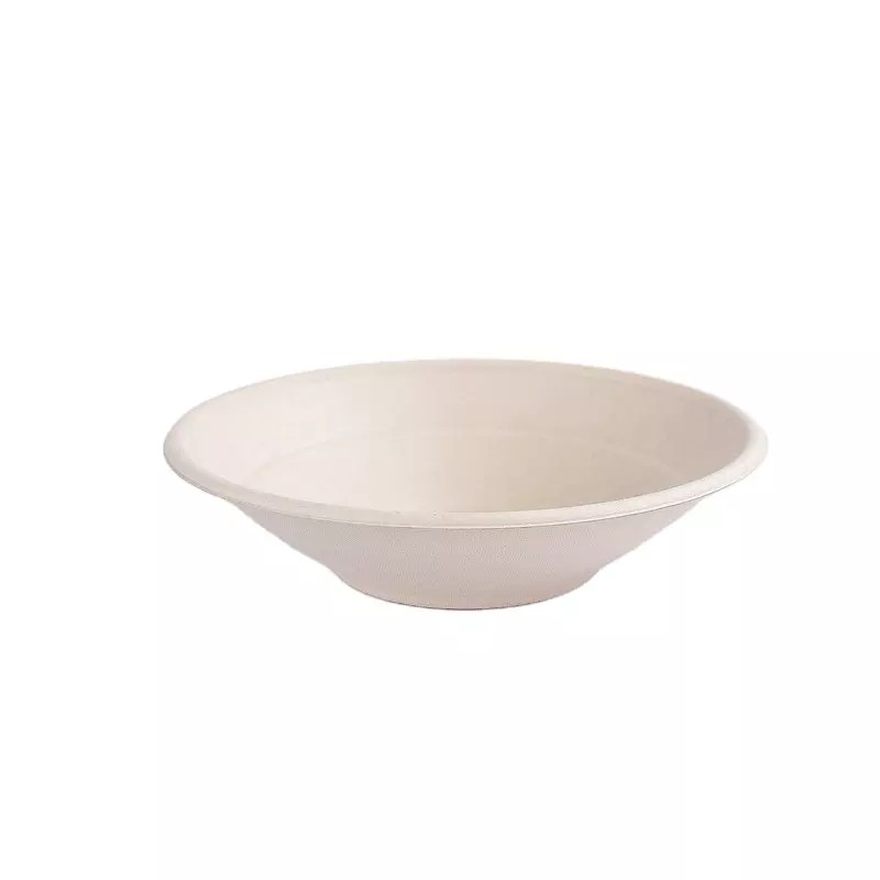 Sugarcane Bagasse  Round Paper Bowl