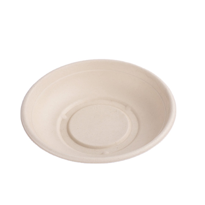 Sugarcane Bagasse  Round Paper Bowl