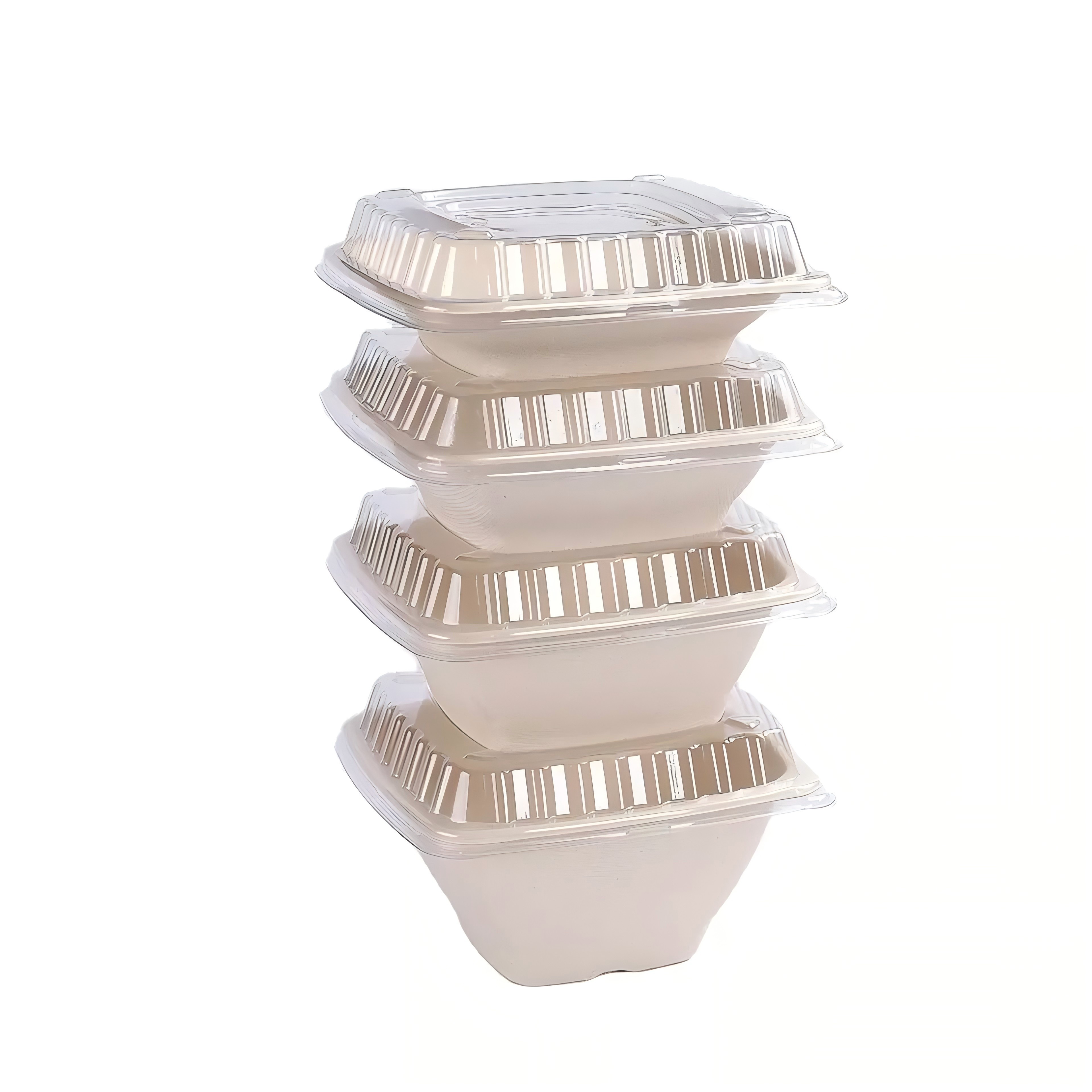 Sugarcane Bagasse Square Paper Bowl