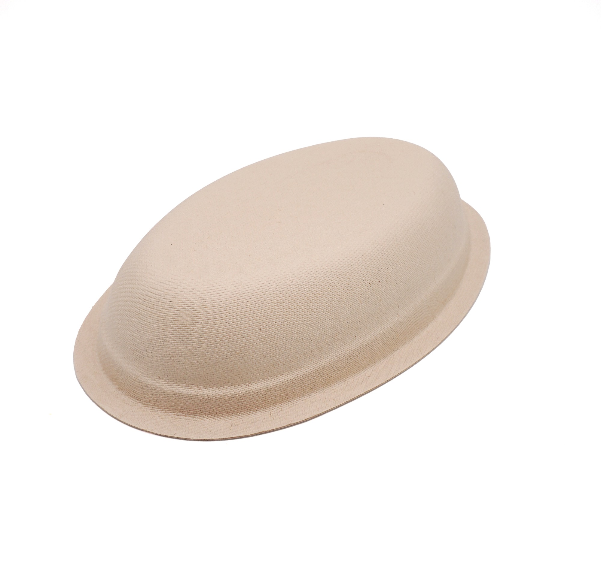 Sugarcane Bagasse Oval shape Paper Bowl