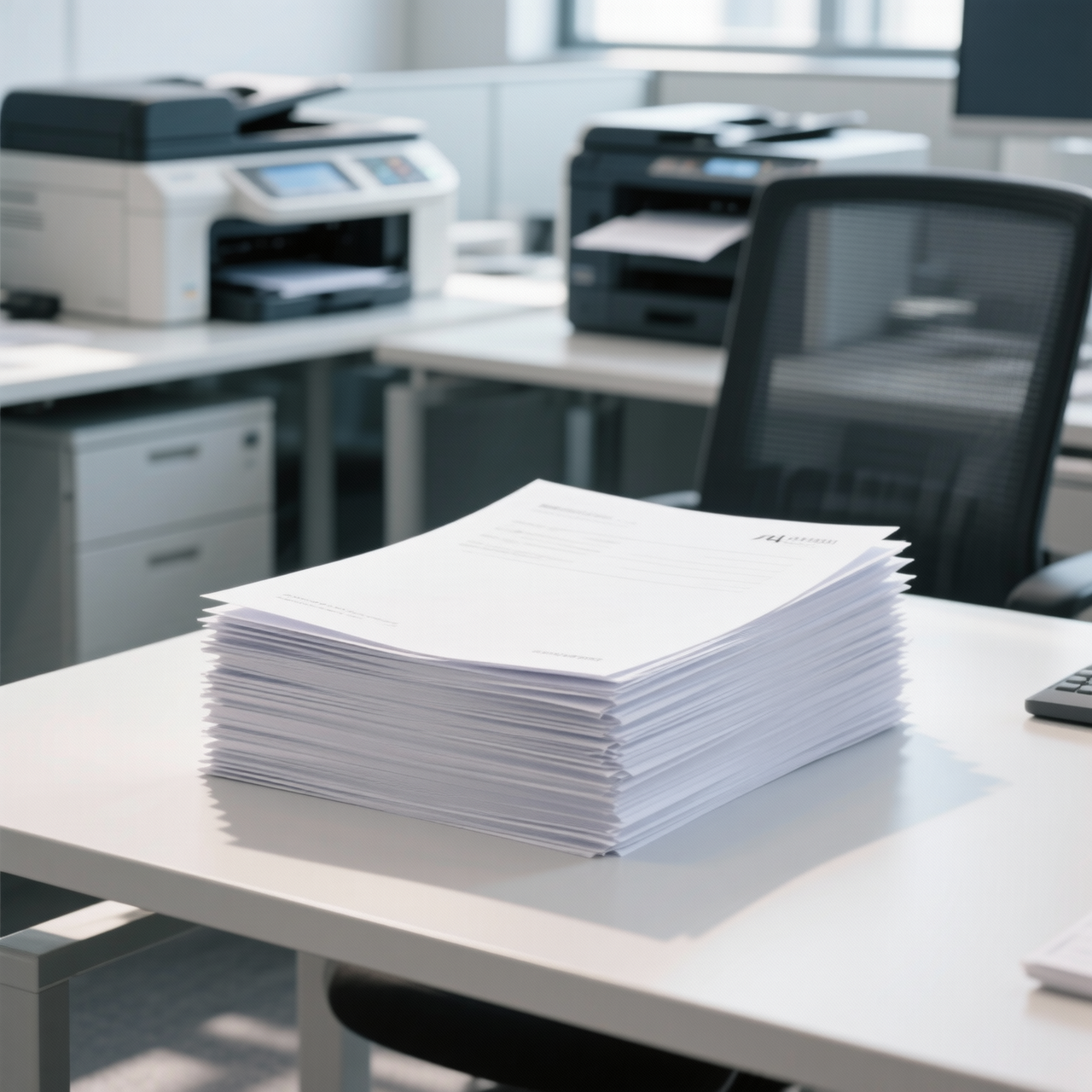 How to choose A4 copy paper for high-volume office printing