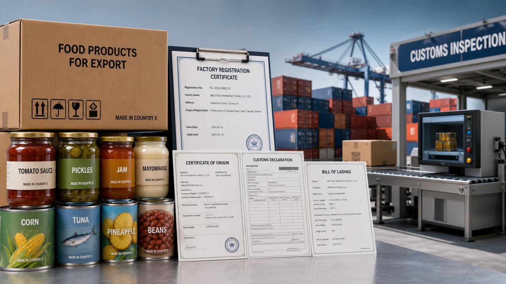 China Requires Overseas Food Factory Registration from June 1 China Requires Overseas Food Factory Registration from June 1