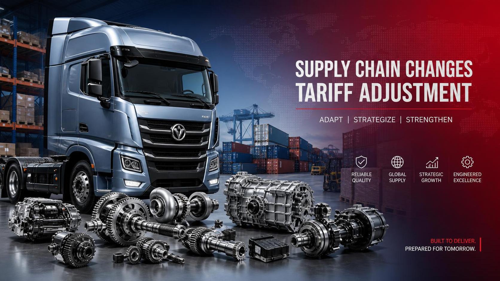 U.S. Sets 25% Tariff on Heavy Vehicles and Parts