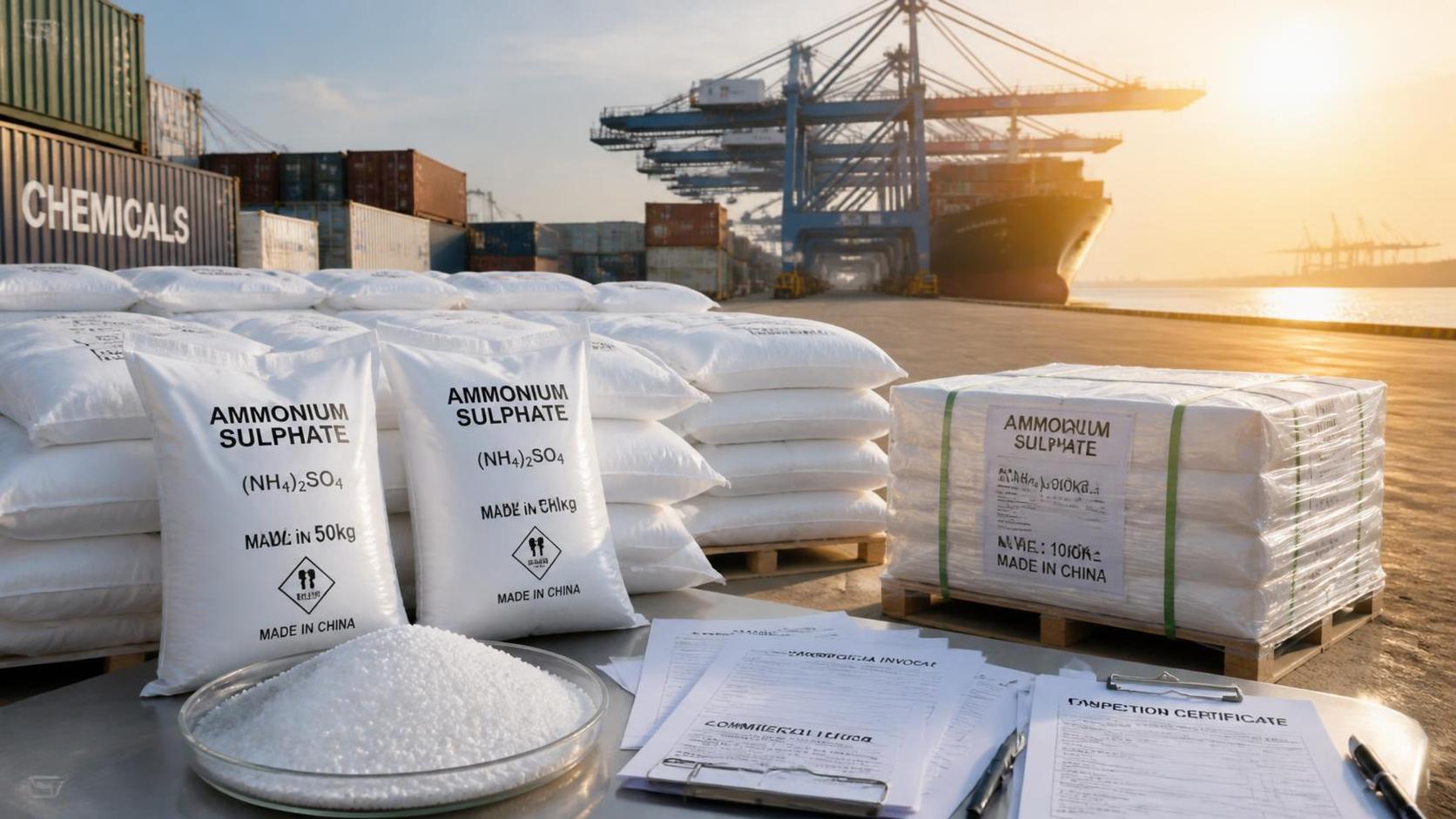 China Tightens Ammonium Sulfate Export Checks