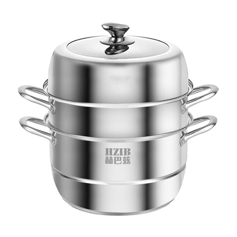  HZIB Stainless Steel Steamer - Home Use 304 Titanium Model