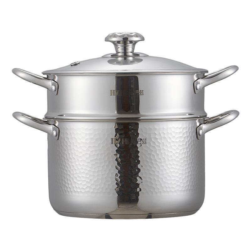  HZIB 316 stainless steel textured saucepan