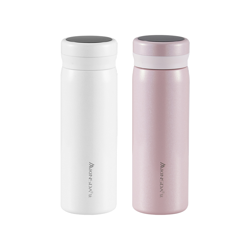 HZIB Pure Titanium Insulated Drinking Cup - Premium Health-Enhancing Anti-Bacterial Water Bottle