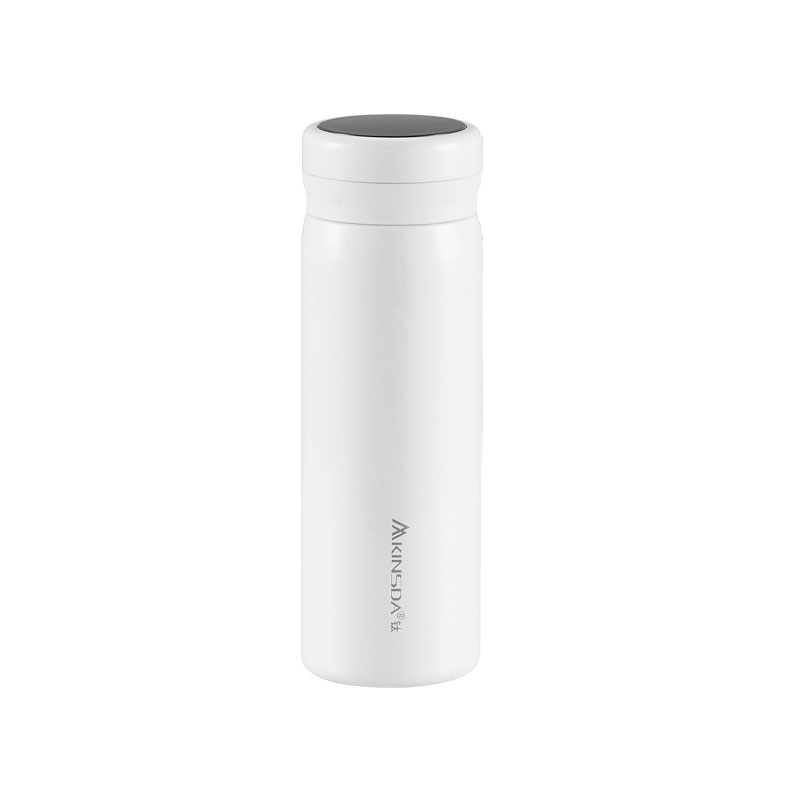 HZIB Pure Titanium Insulated Drinking Cup - Premium Health-Enhancing Anti-Bacterial Water Bottle
