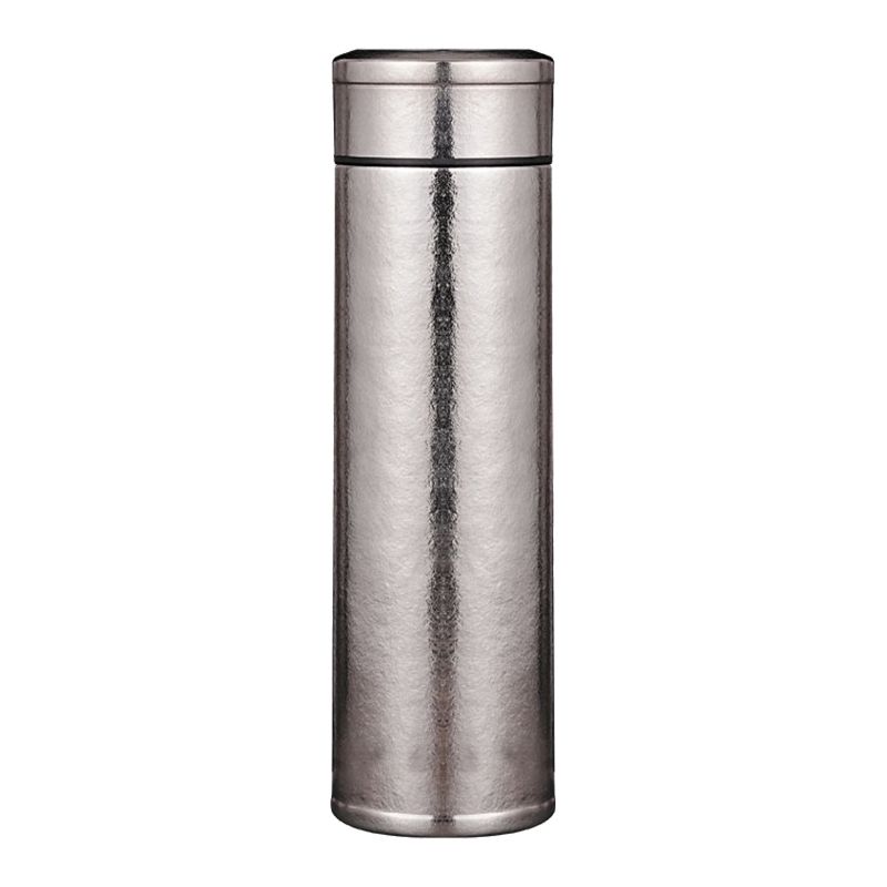 HZIB Pure Titanium Thermos Cup - Business Style Tea Thermos with Premium Titanium Interior, Portable Titanium Tumbler for Men and Women