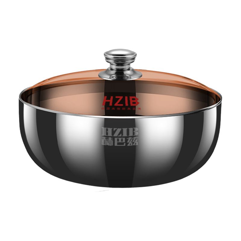 HZIB 304 Stainless Steel Deep Dough Mixing Bowl 