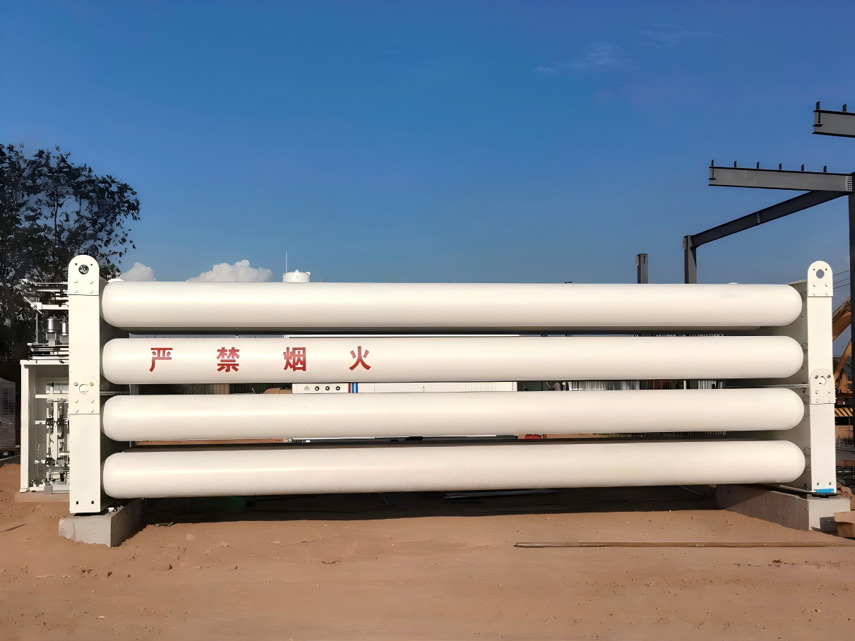 GSJ08-2180-CNG-25 CNG H2 Tube Car Tubular Bundle Container GSJ08-2180-CNG-25 CNG H2 Tube Car Tubular Bundle Container