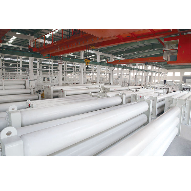 GSJ10-2450-CNG-25 High-Pressure 25.1m3 4130X Steel Bundle Tube Tped-Certified CNG Gas Storage