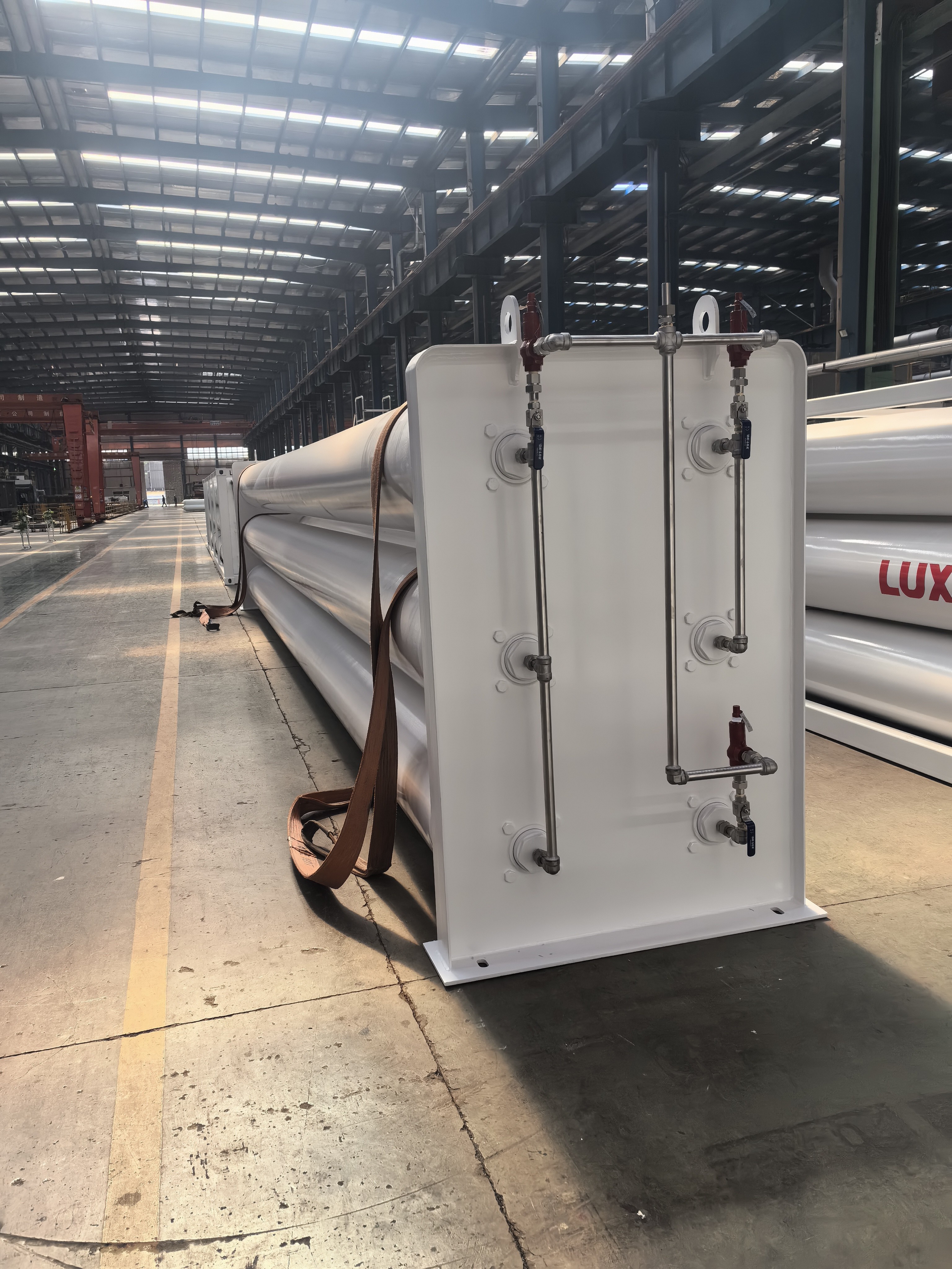 Rein 5/6 tubes CNG gas steel cylinders  cng fueling stations tank