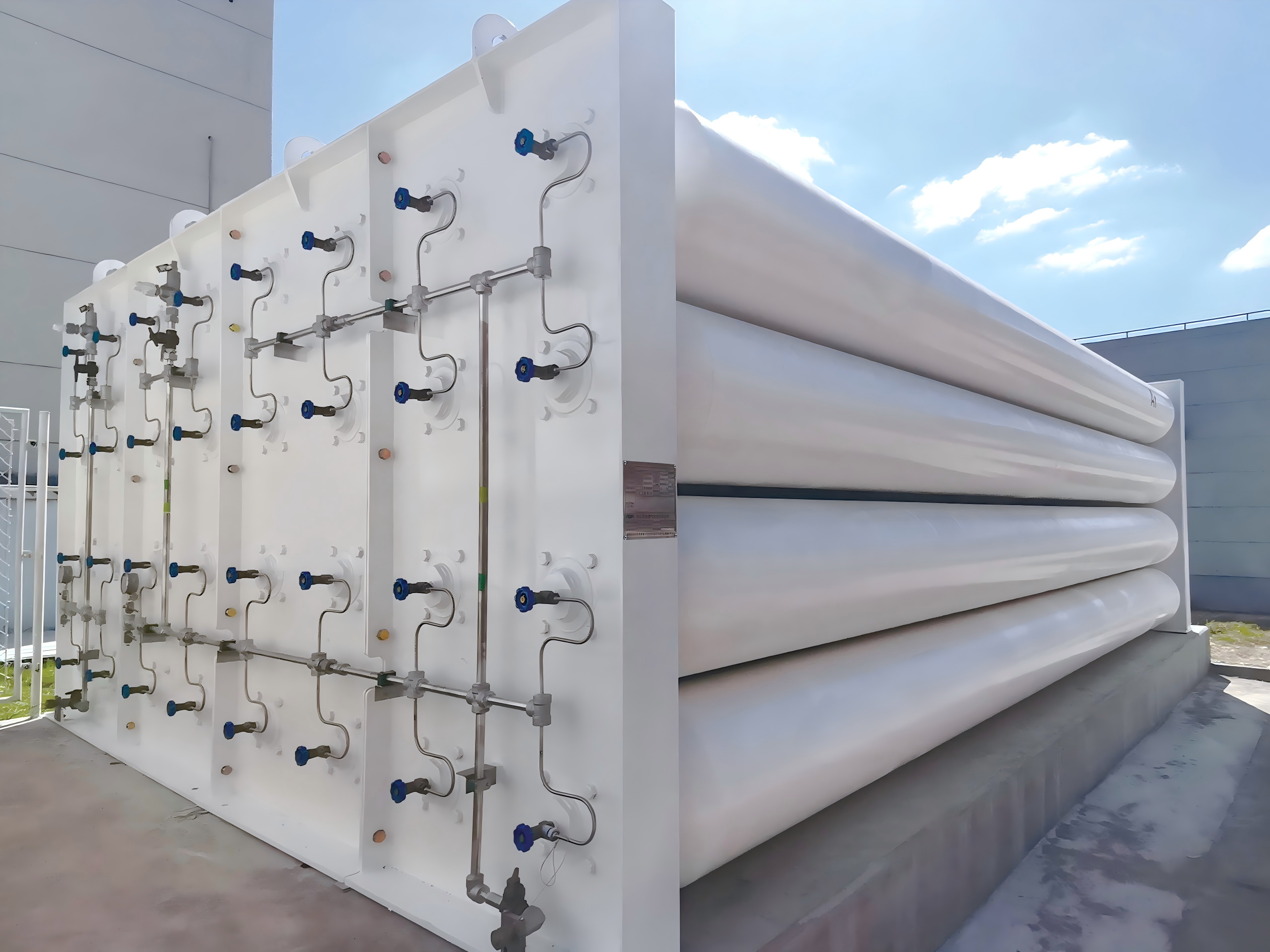 Long Tube Cylinder Bundle  for Helium CNG Hydrogen Fuel Storage