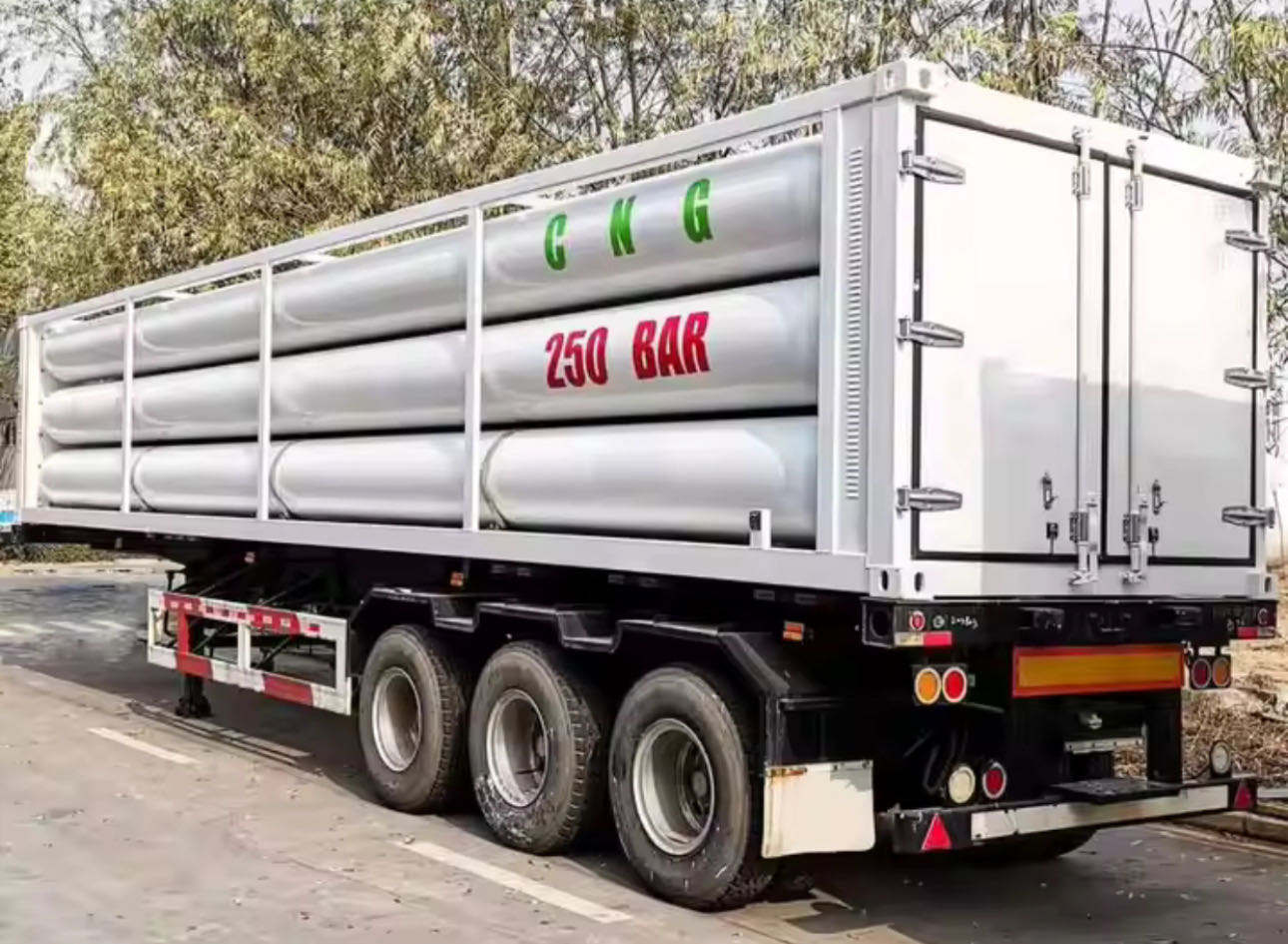CNG Tube Bundle Container Mobile Container