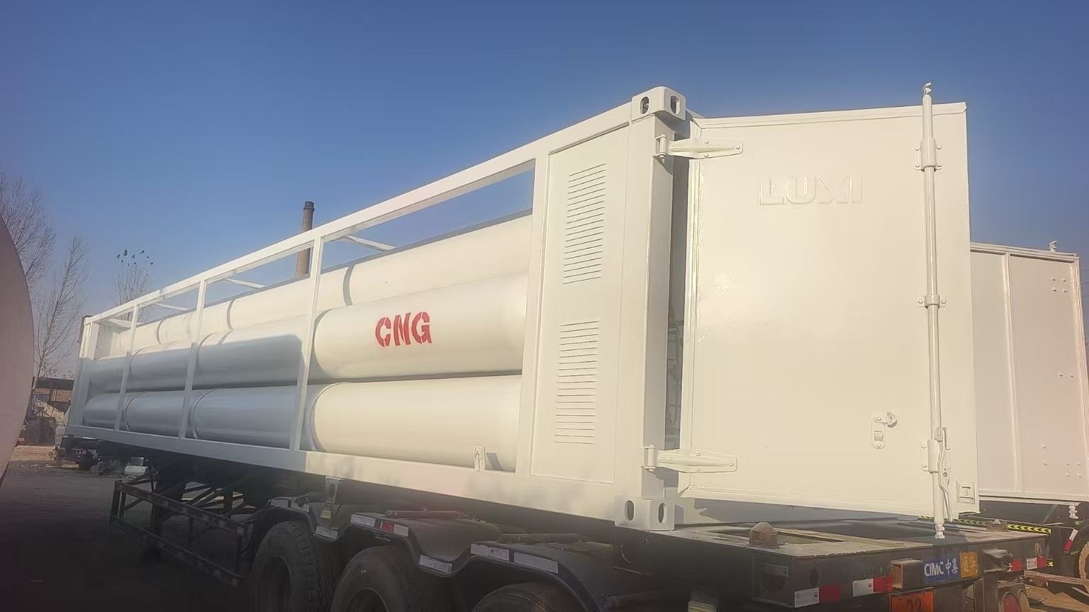 ISO BV Certificate 200-250bar CNG 8-16 Tube Bundle Cascade Storage Tank Container ISO BV Certificate 200-250bar CNG 8-16 Tube Bundle Cascade Storage Tank Container