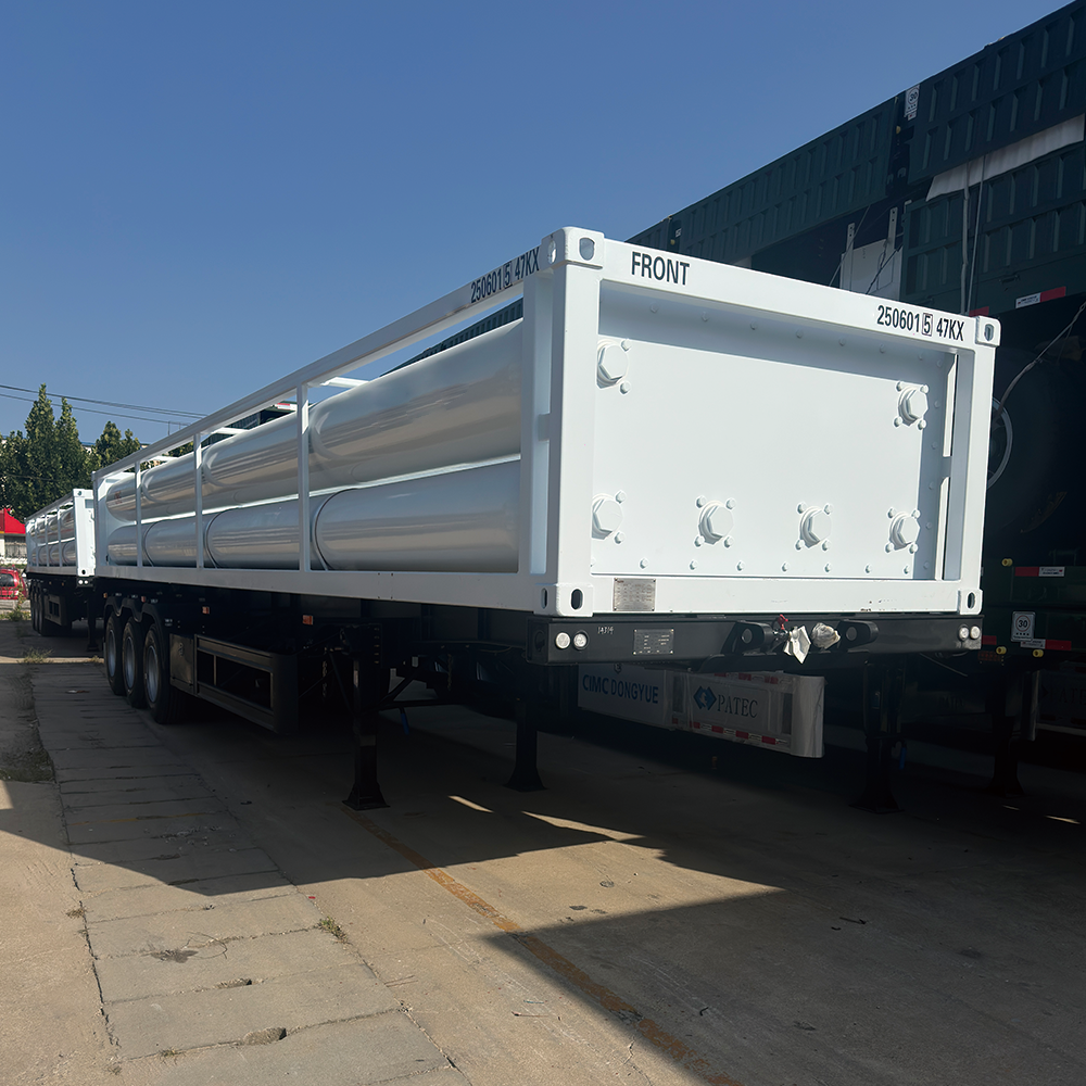 ISO Standard 40ft 6-Tube CNG Skid Container Cascade Tank 